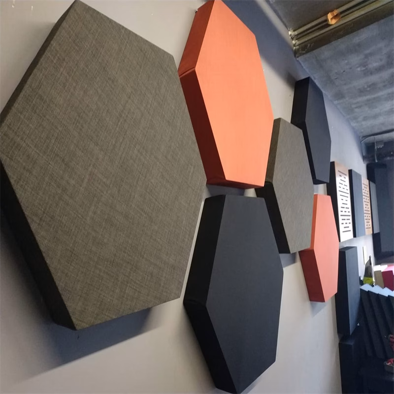 New Fashion Cheap Price Sound Absorbing Fabric Wrapped Acoustic Wall Panel 主图 6
