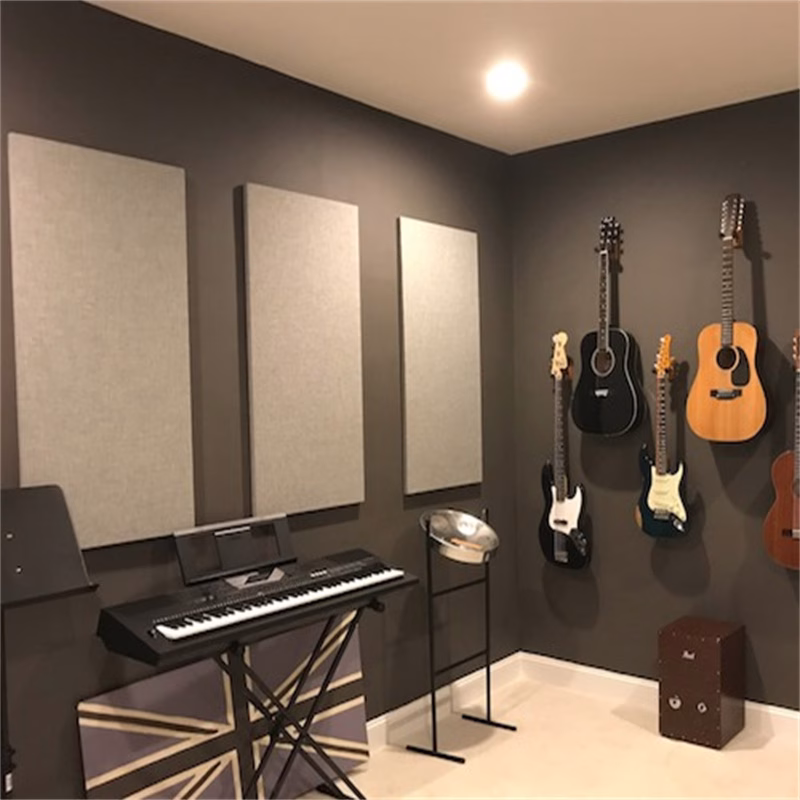 Acoustic Fabric Cinema Walls Fireproof Interior Fabric Wrapped Fiberglass Acoustic Panel 主图 7