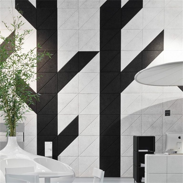 Customized 24mm Thickness Felt Soundproof Panels Acoustic Panel For Meeting Room 主图 6