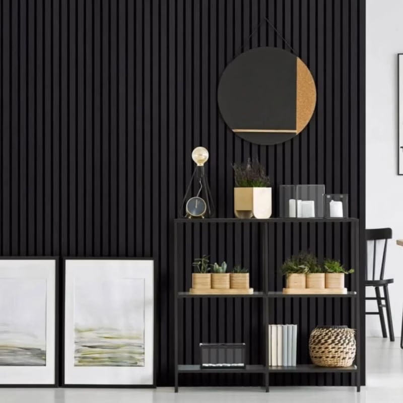 acoustic slat wood panels