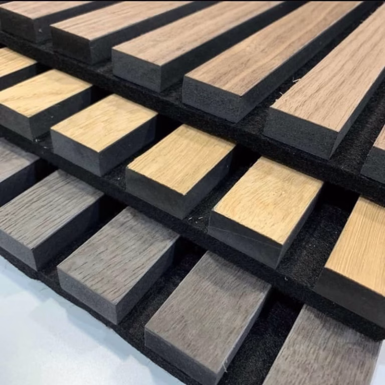 acoustic slat wood panels